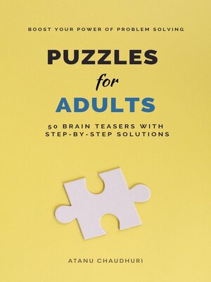 cover image of Puzzles for Adults